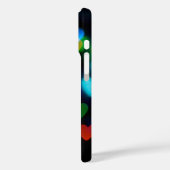 Kleurrijke Bokeh Heart Lights op zwart Case-Mate iPhone Case (Achterkant / Links)