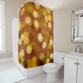 Kleurrijke bokeh lichten, Kerstmisachtergrond. Douchegordijn (In situ)