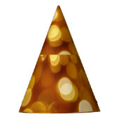 Kleurrijke bokeh lichten, Kerstmisachtergrond. Feesthoedjes (Voorkant)