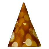 Kleurrijke bokeh lichten, Kerstmisachtergrond. Feesthoedjes (Rechts)