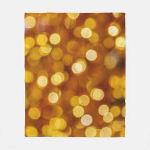 Kleurrijke bokeh lichten, Kerstmisachtergrond. Fleece Deken