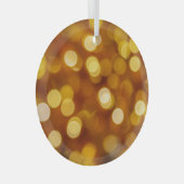 Kleurrijke bokeh lichten, Kerstmisachtergrond. Glas Ornament (Voorkant Rechts)