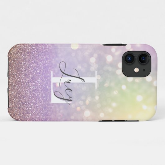 Kleurrijke bokelichten Case-Mate iPhone case (Achterkant (horizontaal))