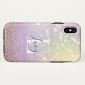 Kleurrijke bokelichten Case-Mate iPhone case (Achterkant (horizontaal))