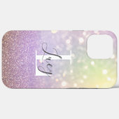 Kleurrijke bokelichten Case-Mate iPhone case (Achterkant (horizontaal))