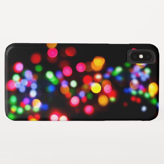 Kleurrijke bokelichten Case-Mate iPhone case (Achterkant (horizontaal))