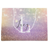 Kleurrijke bokelichten groot cadeauzakje (Voorkant)