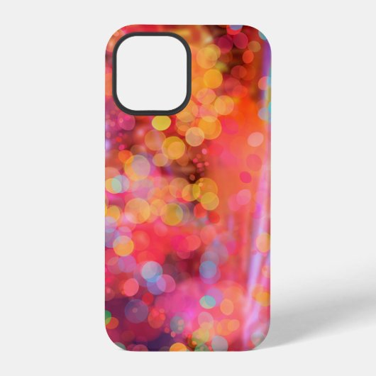 Kleurrijke bokelichten iPhone hoesje (Achterkant)