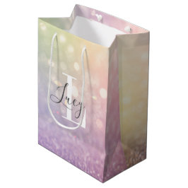 Kleurrijke bokelichten medium cadeauzakje