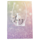 Kleurrijke bokelichten medium cadeauzakje (Voorkant)