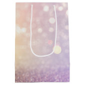 Kleurrijke bokelichten medium cadeauzakje (Achterkant)