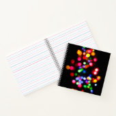 Kleurrijke bokelichten notitieboek (Binnen)
