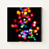 Kleurrijke bokelichten notitieboek (Achterkant)