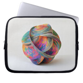 Kleurrijke bol Abstract Laptop Sleeve