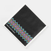 Kleurrijke Bold Designer Servet (Hoek)