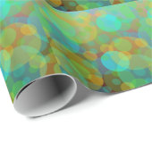 Kleurrijke Bollen Abstracte Kunst Cadeaupapier (Rol Hoek)