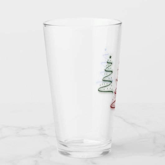 Kleurrijke bomen- glas (Rechts)