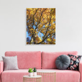 Kleurrijke bomen in het najaar canvas afdruk (Insitu (Woonkamer))