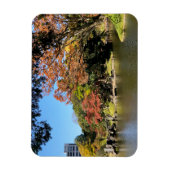 Kleurrijke bomen in Japanse tuin Magneet (Verticaal)