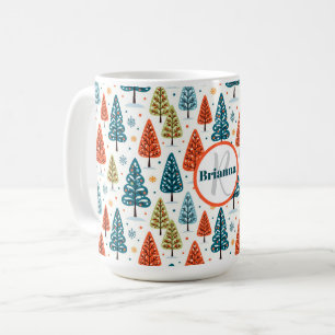 Kleurrijke Bomen Koffiemok