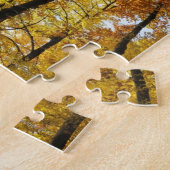 Kleurrijke bomen legpuzzel (Zijkant)