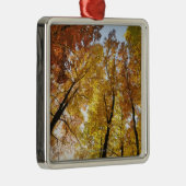 Kleurrijke bomen metalen ornament (Rechts)