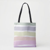 Kleurrijke boodschappentas tote bag (Voorkant)