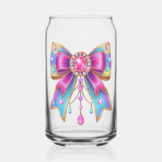kleurrijke boog stijl blikvorm glas (Voorkant)