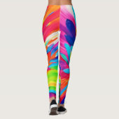 Kleurrijke Boom der Dromen Leggings (Achterkant)