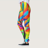 Kleurrijke Boom der Dromen Leggings (Links)