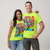 Kleurrijke Boom der Dromen T-shirt (Unisex)