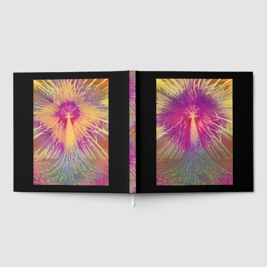 Kleurrijke Boom des Levens Gastenboek (Volledig)