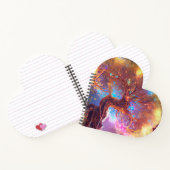 Kleurrijke boom van het oude Notitieboek van het l (Binnen)