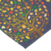 Kleurrijke boom voor Tu Bishvat Tafelkleed (Gekanteld)