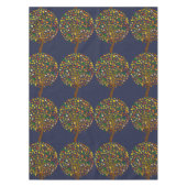 Kleurrijke boom voor Tu Bishvat Tafelkleed (Voorkant)