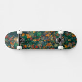 Kleurrijke Boomtoppen Persoonlijk Skateboard (Horizontaal)