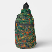 Kleurrijke Boomtoppen Sling Bag (Voorkant)