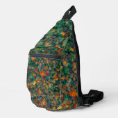 Kleurrijke Boomtoppen Sling Bag (Rechterhoek)