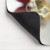 Kleurrijke boomversieringen muismat (Hoek)