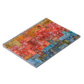 Kleurrijke Borden uit alle 50 staten Notitieboek (Linkerzijde)