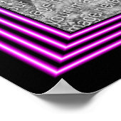 Kleurrijke Border Lijst Creëer Uw eigen foto Poster (Hoek)