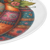 KLEURRIJKE BORDUUR UITZIEN HERFST POMPOEN SNIJPLANK (Hoek)