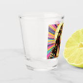 Kleurrijke borrelglazen! shot glas (Links)