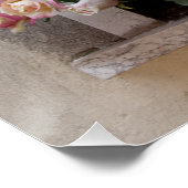 Kleurrijke Bos Met Plastic Rozen Poster (Hoek)