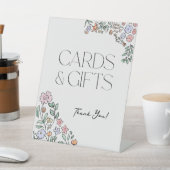 Kleurrijke Botanische Kaarten & Geschenken voetstu Reclamebord Met Voetstuk (Insitu)