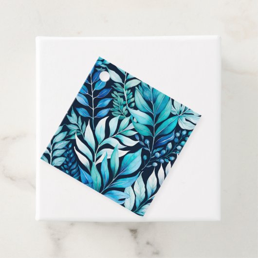 Kleurrijke Botanische Kunst Gift Labels (In situ)