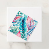 Kleurrijke Botanische Kunst Gift Labels (In situ)