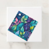 Kleurrijke Botanische Kunst Gift Labels (In situ)