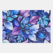 Kleurrijke Botanische Kunst Inpakpapier Bladen (Voorkant 3)