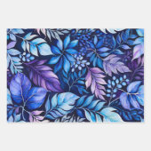 Kleurrijke Botanische Kunst Inpakpapier Bladen (Voorkant 2)
